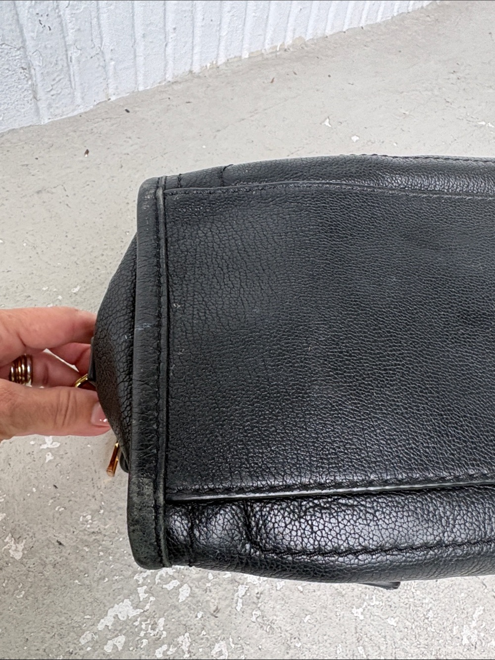 Mark Jacobs pebble leather satchel - Picture 7 of 10